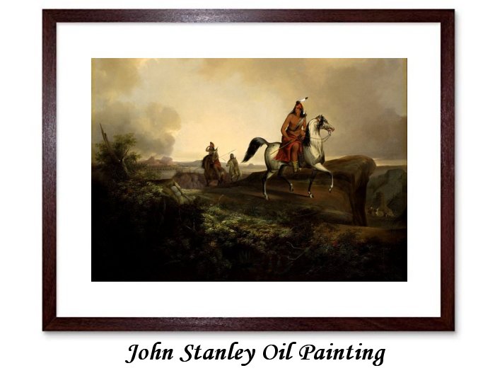John Stanley Oil Painting Framed Print